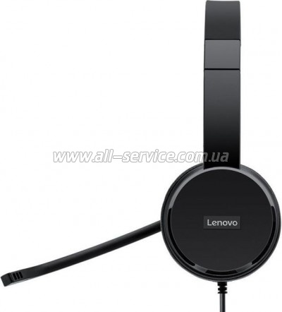  Lenovo 100 Stereo USB Headset (4XD0X88524)