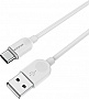 ���� ������ USB 2.0 AM to USB-C 1.0m 2.4A PVC BX14 white BOROFONE (6957531089995)