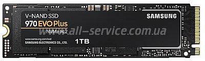 SSD  Samsung 970 EVO Plus 1TB PCIe 3.0 x4 M.2 TLC (MZ-V7S1T0BW)