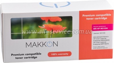  Makkon HP CLJ M554/ M555/ M578  W2123A magenta (MN-HP-W2123A)