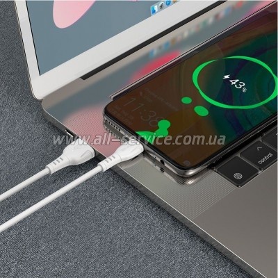 ���� ������ USB 2.0 AM to Micro 5P 1.0m 2.4A black BOROFONE (6931474743916)
