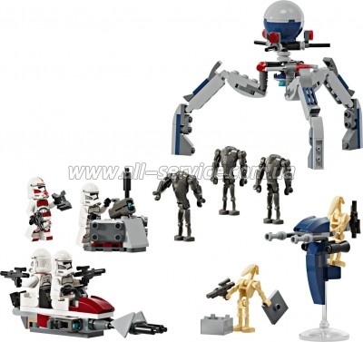 ����������� LEGO Star Wars �����-��������� � ������ �����. ������ ����� 215 ������� (75372)