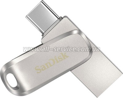 ������ SanDisk 1TB Ultra Dual Luxe Silver USB 3.2/ Type-C (SDDDC4-1T00-G46)