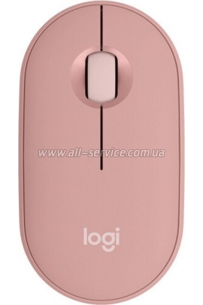  Logitech Pebble M350s Wireless Rose (910-007014)