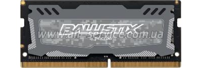  Micron Crucial Ballistix Sport DDR4 2666 4GB, SO-DIMM (BLS4G4S26BFSD)
