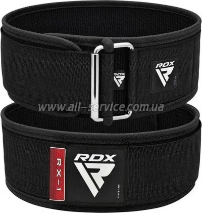   RDX RX1 Weight Lifting Belt Black XL (WBS-RX1B-XL)