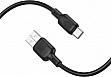 ���� ������ USB 2.0 AM to USB-C 3.0m silicone BX113 black BOROFONE (6941991115554)