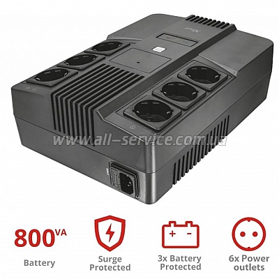  Trust Maxxon 800VA UPS (23326)