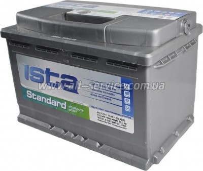 ����������� ������������� Ista Standard 77Ah �� (-/+) (720EN)