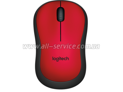  Logitech M220 Silent Black/Red (910-004880)