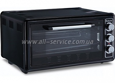 Электрическая печь Saturn ST-EC1074 Black Электрическая печь Saturn ST-EC1074 Black