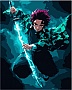 Картина по номерам Santi Demon Slayer Tanjiro Kamado 40х50 см (954418) Картина по номерам Santi Demon Slayer Tanjiro Kamado 40х50 см (954418)