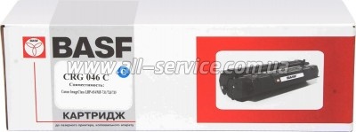 �������� BASF Canon LBP-650/ 654/ MF-730 ������ 1249C002 Cyan (BASF-KT-CRG046C)