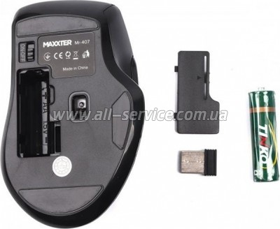  Maxxter Mr-407 Wireless Black (Mr-407)