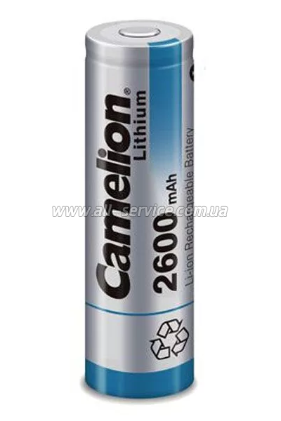  Camelion 18650 2600mAh, FlatTop, 3.7V, Bulk (ICR18650F-26)