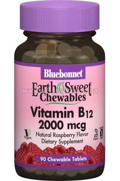  Bluebonnet Nutrition  12 2000,  , Earth Sweet Chewables, 90 (BLB-00436)