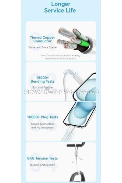 ���� ������ USB-C to USB-C 2.0m 5A aluminum black Vention (TRIBH)