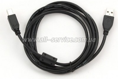 ������ ��� �������� USB 2.0 AM/BM 1.5m ferrite Cablexpert (CCFB-USB2-AMBM-1.5M)