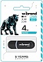  Wibrand 4GB Panther Black USB 2.0 (WI2.0/PA4P2B)