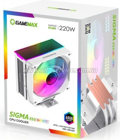    Gamemax Sigma 550 Infinity WH
