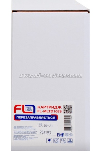 �������� FREE Label Samsung MLT-D108S/ ML-1640/ 1641/ 2240/ 2241 (FL-MLTD108S)