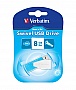  8Gb VERBATIM USB Drive STORE'N'GO SWIVEL BLUE (49812)