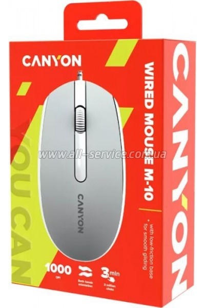  Canyon M-10 USB Dark Grey (CNE-CMS10DG)