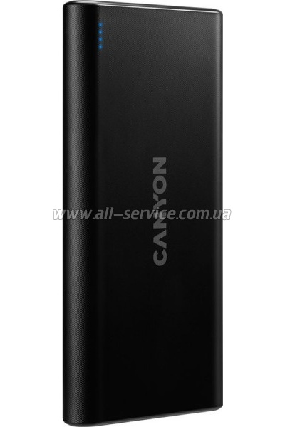 ������� ������������� Canyon PB-106 10000mAh PD 10W black (CNE-CPB1006B)