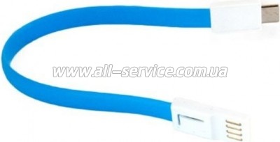 ���� ������ USB 2.0 AM to USB-C 0.18m blue Extradigital (KBU1787)