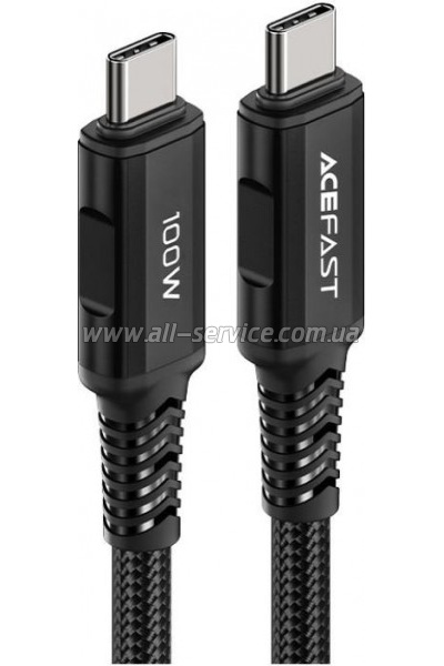 Дата кабель USB-C to USB-C 2.0m 100W C4-03 Acefast (6974316280996) Дата кабель USB-C to USB-C 2.0m 100W C4-03 Acefast (6974316280996)