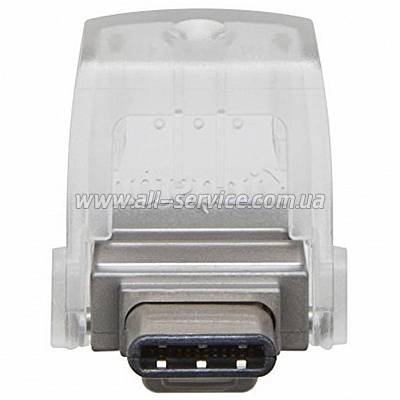  32GB Type-C Kingston DT Micro Metal Silver (DTDUO3C/32GB)