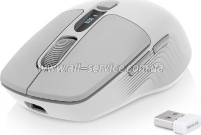  REAL-EL RM-480W Wireless/Bluetooth White (EL123200050)