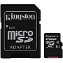  256GB Kingston microSDXC C10 UHS-I R80MB/s + SD  (SDCS/256GB)