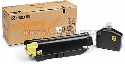 - TK-5270Y Kyocera Ecosys P6230cdn/ M6230cidn/ M6630cidn Yellow (1T02TVANL0)