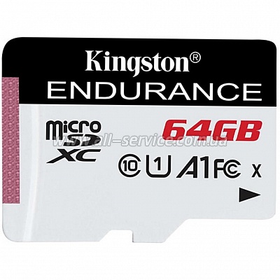   Kingston 64GB microSDXC C10 UHS-I Endurance (SDCE/64GB)