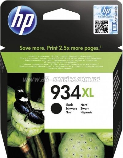 �������� HP � 934XL Officejet Pro 6230/ 6830 Black (C2P23AE)