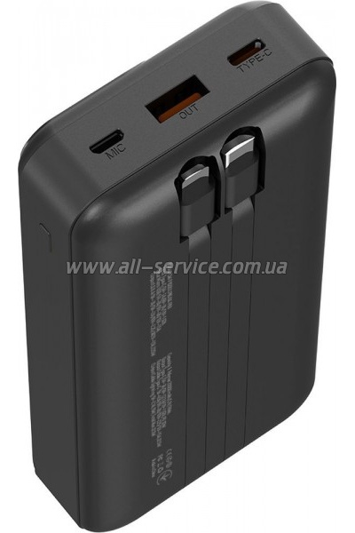 ������� ������������� ColorWay 20000mAh Optimal Power PD 22.5W Black (CW-PB200LPB5BK-PDD)