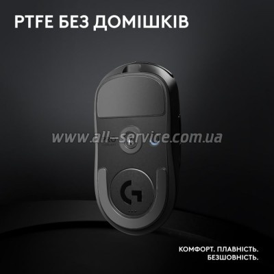  Logitech G Pro X Superlight 2 Lightspeed Wireless Black (910-006630)