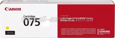 �������� Canon 075 Canon i-SENSYS LBP646/ LBP647/ MF664/ MF667 Yellow (6362C002)