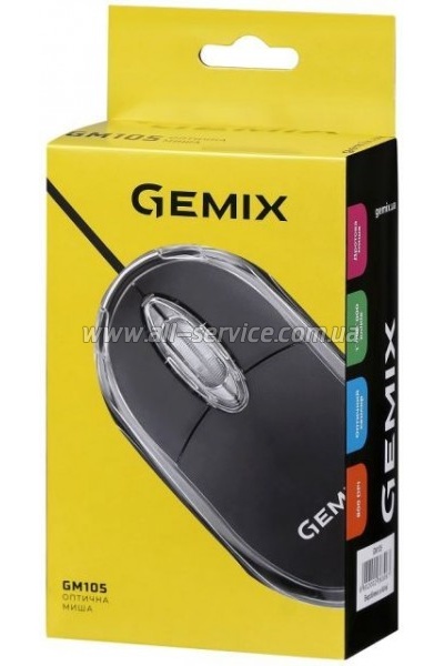  Gemix GM105 USB black (GM105Bk)