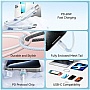 ���� ������ USB-C to USB-C 1.0m 60W aluminum alloy white Vention (TRDWF)