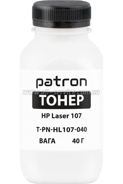 ����� Patron HP Laser 107 ����� 40� Black (PN-HL107-040)