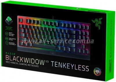  Razer BlackWidow V3 TKL Razer Green RU (RZ03-03490700-R3R1)