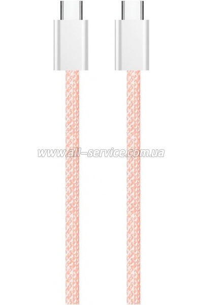 ���� ������ ColorWay USB-C to USB-C 1.0m 60W 3.0� pink (CW-CBPDCC061-P)