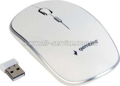  Gembird MUSW-4B-01-W White (MUSW-4B-01-W)