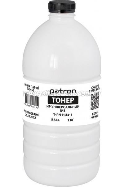 ����� Patron HP Universal �3 LJ P1005 / P1505 / P1102 ����� 1000� (PN-HU3-1)