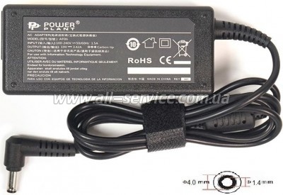 ���� ������� ��� ��������� PowerPlant ASUS 220V, 65W: 19V 3.42A (4.0*1.35) (AS65F4014)