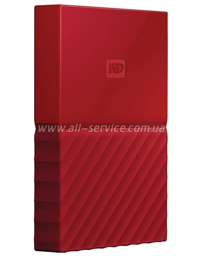  WD 2.5 USB 3.0 3TB My Passport Red (WDBYFT0030BRD-WESN)