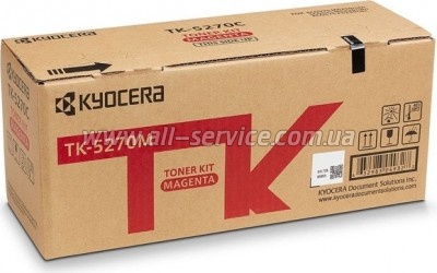 �����-�������� TK-5270M Kyocera Ecosys P6230cdn/ M6230cidn/ M6630cidn Magenta (1T02TVBNL0)