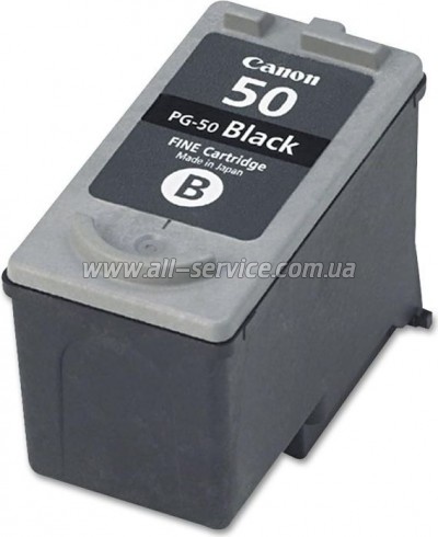  Canon PG-50 black Canon iP2200/ MP150/ 170/ 450/ Fax JX200/ 500 (0616B001/ 0616B025)